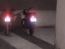 Parte de las motos secuestrada por la Policía durante un operativo sorpresa.