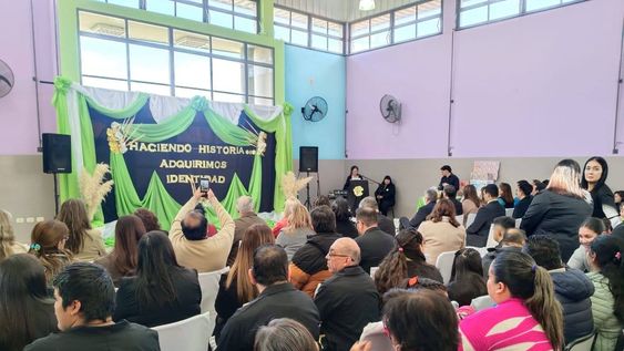 La Escuela de Educación Especial Múltiple, de Valle Fërtil, es la primera en llevar un nombre en legua Kakán Diaguita.