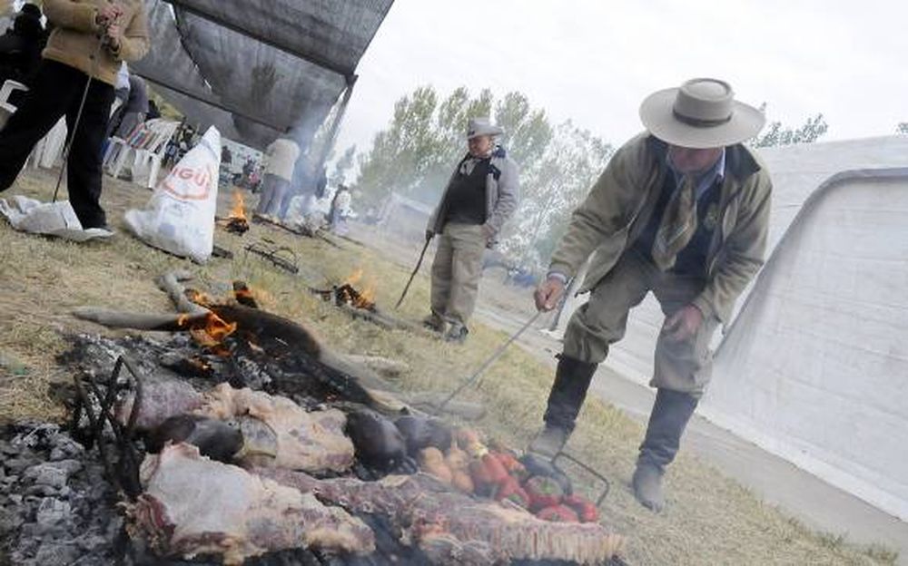 Festejo a parrilla llena