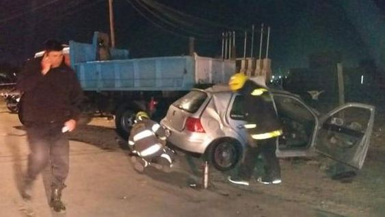 Alcohol y muerte para un conductor en Pocito