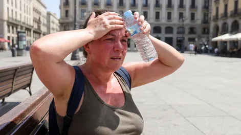 Calor extremo en Europa.
