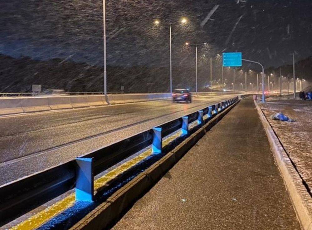 Conocé el estado de las rutas y caminos en San Juan luego de la caída de nieve