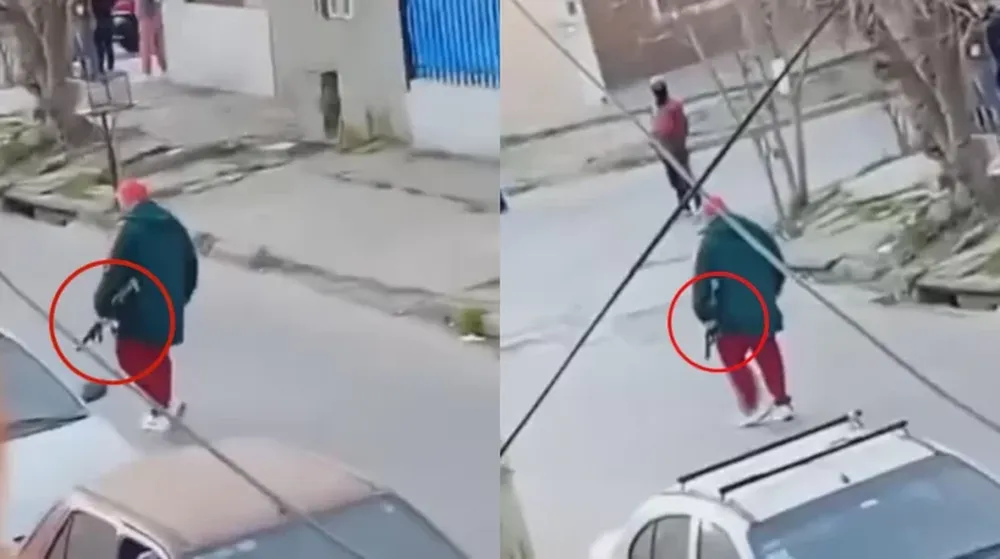 Un prestamista fue detenido por amenazar con una ametralladora a las personas que le debían dinero