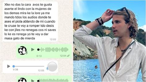 El insólito mensaje que recibió un joven al ser confundido con el amante de una mujer