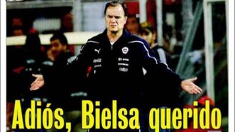 La prensa de Chile despidió con afecto a Marcelo Bielsa