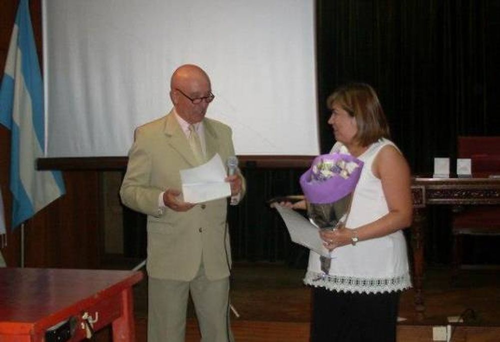 Docente distinguida