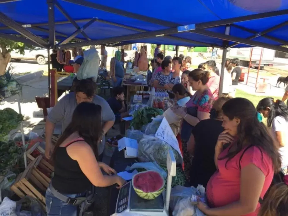 El camión de frutas y verduras llegará este viernes a San Martín