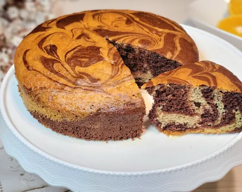 Bizcohuelo marmolado.