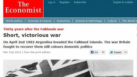 Publican que la de Malvinas fue una “guerra corta” funcional para Gran Bretaña