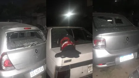 Noche de furia: incendian una casa y destruyen vehículos de un taller