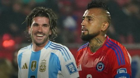 Arturo Vidal habló de la Selección argentina, especialmente de Rodrigo De Paul.&nbsp;