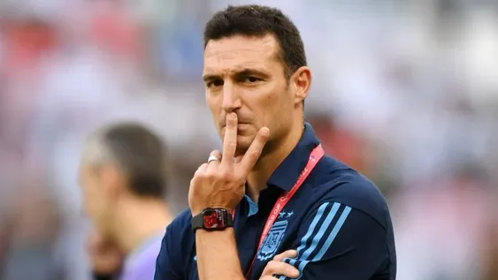 Antes de la gira por China, Scaloni no se guardó nada