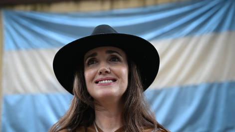 Victoria Villarruel, vicepresidenta.