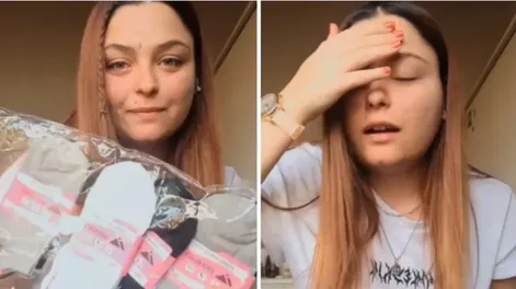 Se hizo viral después que aprovechó una “oferta” de medias en Flores: “Me estafaron”