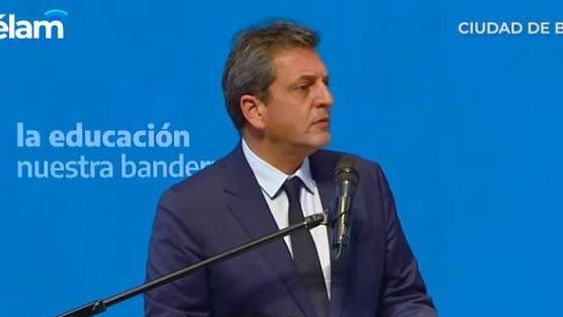 Massa buscará elevar hasta el 8% del PBI el gasto para Educación