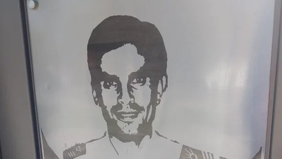 Indignación por la vandalización de un homenaje a un sanjuanino del ARA San Juan