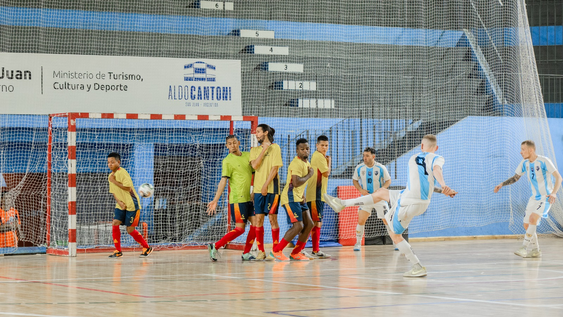 argentina va por el clasico ante uruguay en el panamericano de futsal de sordos
