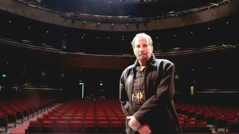 Eugenio Zanetti en el Teatro del Bicentenario, donde trabajó en tres oportunidades (Fotos Diario de Cuyo)