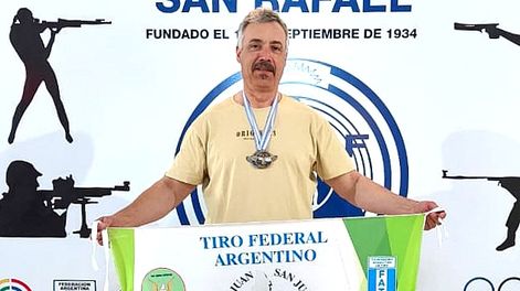 Seleccionado. Mario Riveros estará en la selección nacional de Tiro para el Panamericano en Chile.