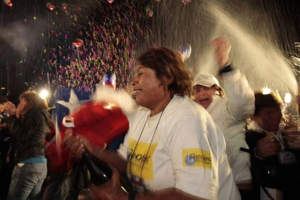 Champagne en Esperanza