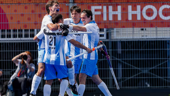 los leones vencieron a la india y se clasificaron a las semifinales del mundial de hockey sobre cesped