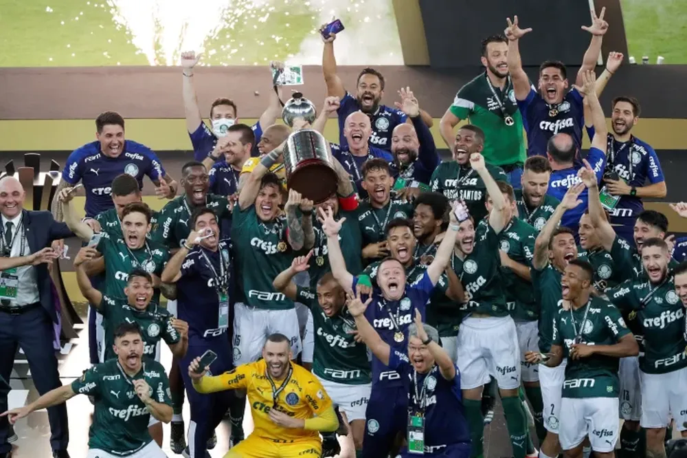 Palmeiras le ganó a Santos sobre la hora y se consagró campeón de la Copa Libertadores
