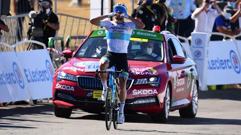 Lutsenko ganó la sexta etapa del Tour de Francia y Yates continúa como líder