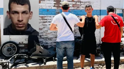 El prontuario del joven detenido tras el hallazgo de un desarmadero de motos en Chimbas