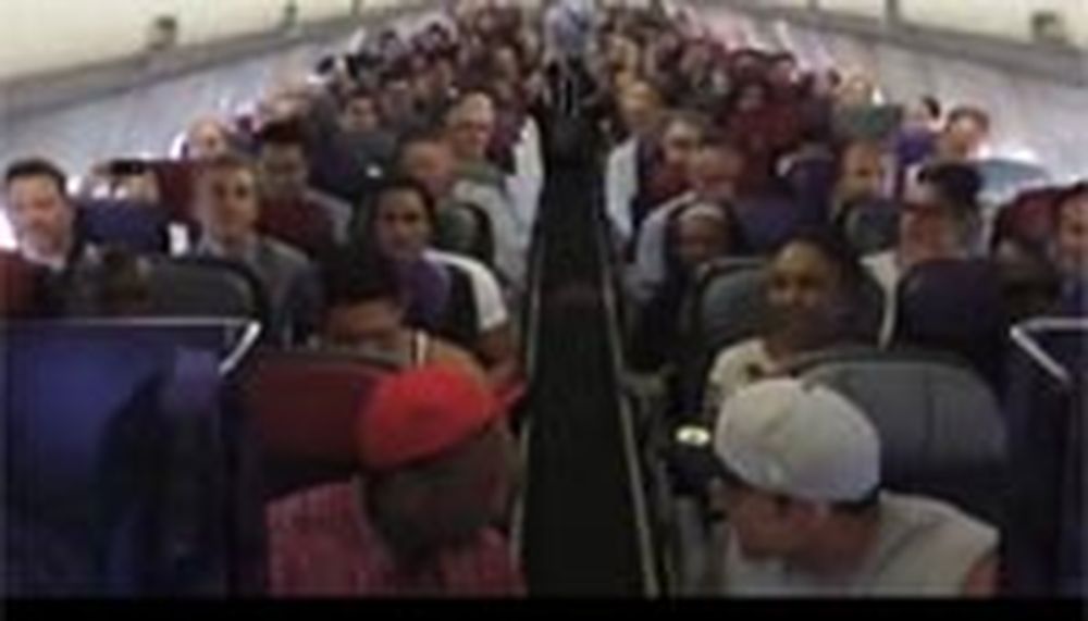Broadway en el avión