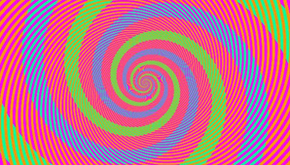 ¿De qué color son las espirales? El desafío que te parte la cabeza