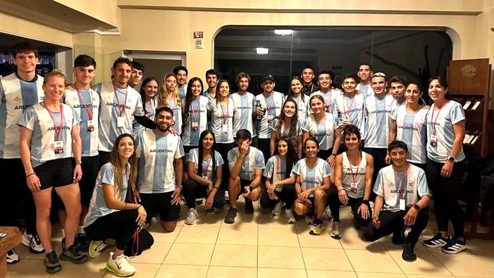 Presente. San Juan fue parte de la selección argentina en Bolivia en el Sudamericano de Trail.
