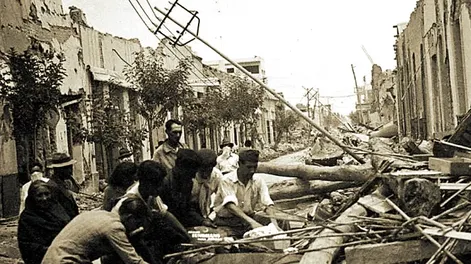 Diario de Cuyo | EL SAN JUAN DEL SISMO DE 1944 al San Juan actual (abajo), con ganas de crecer y mejorar aún más.