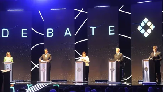 El debate presidencial alcanzó picos de audiencia de más de 40 puntos de rating