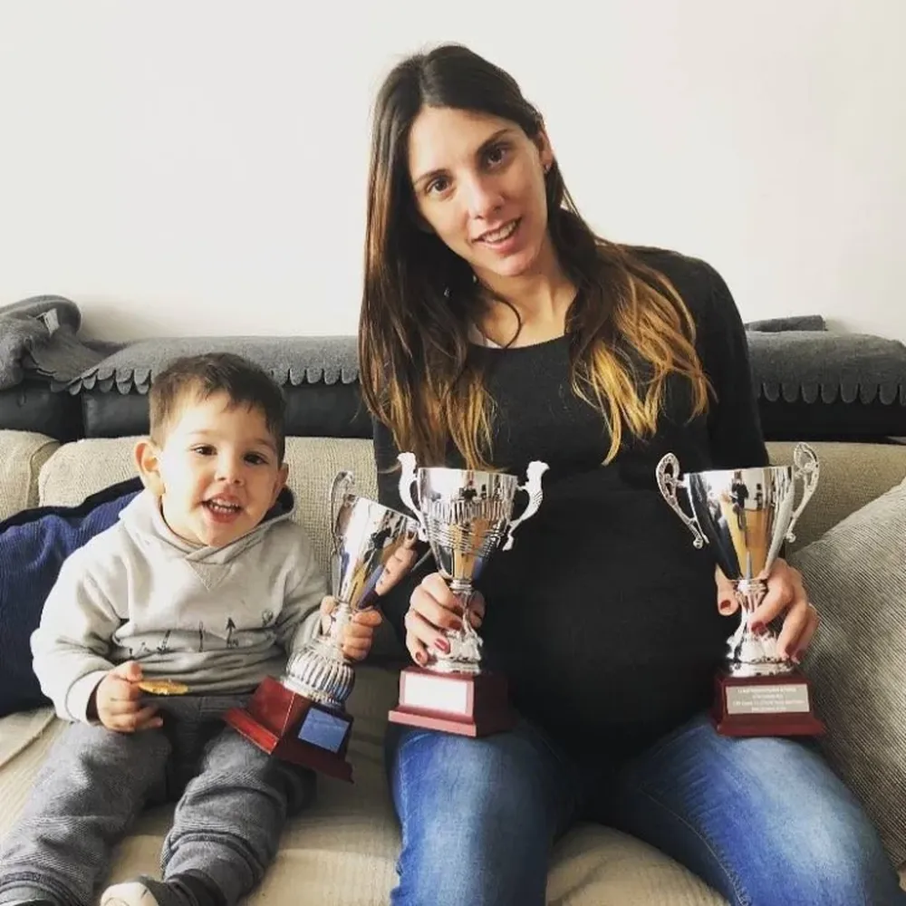 El doble regalo de Lucas Ordoñez: Copa del Rey y papá por segunda vez