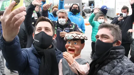 “Pirulo”, fue la figura en los boxes