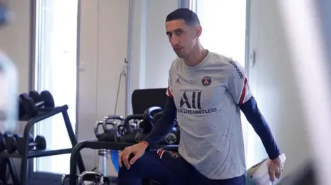 Alarma por Di María en PSG: se lesionó y será baja ante Lorient