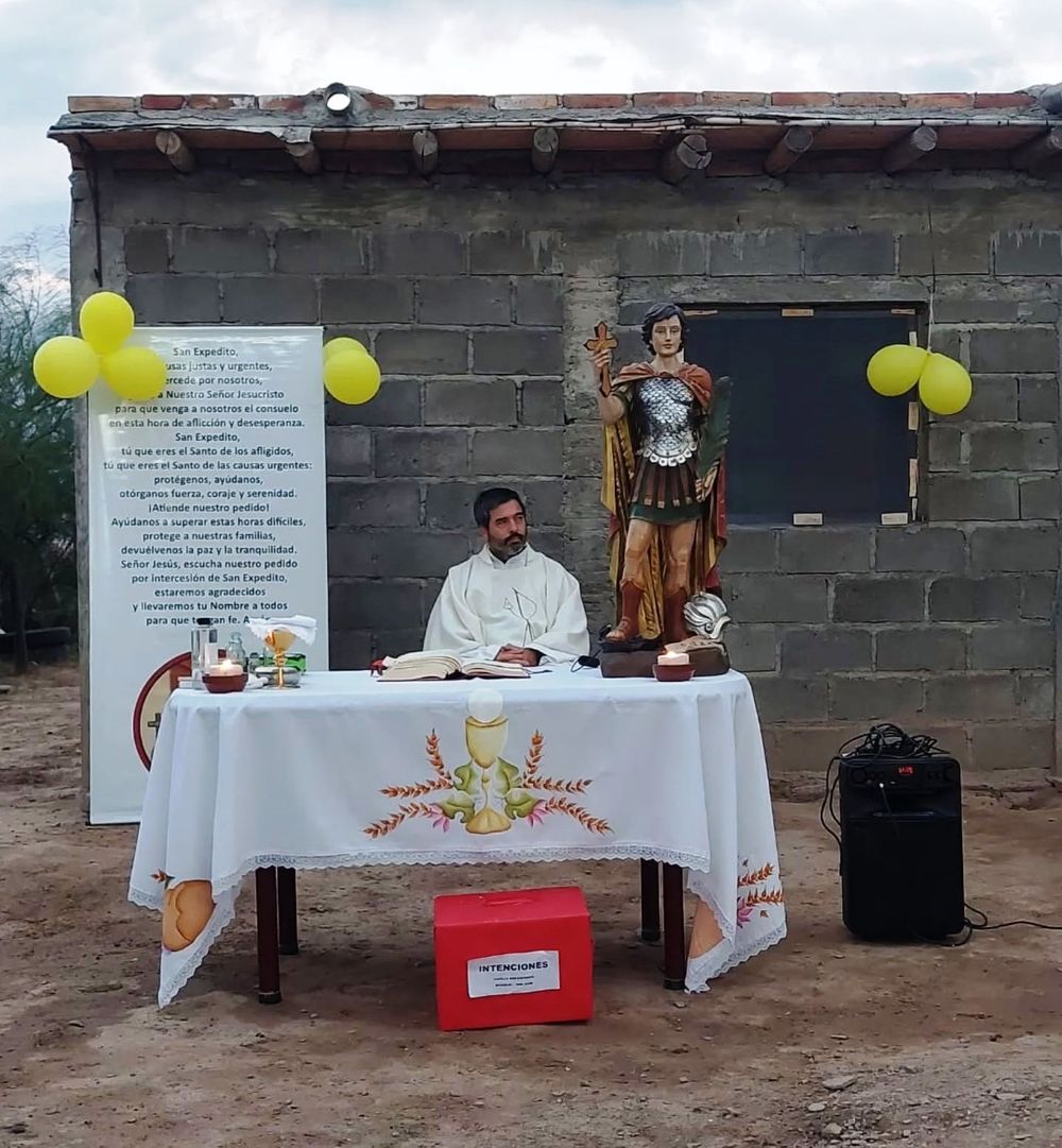 El próximo 19 de abril se realizarán las Fiestas Patronales de San Expedito, en la previa habrá un festival artístico y una vigilia con procesión de antorchas.