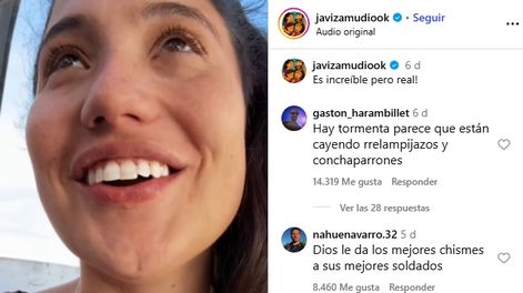 La escena se volvió viral en Instagram.