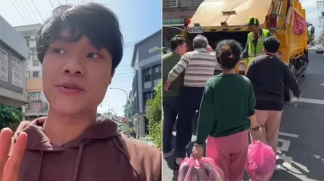Mostró el sorprendente proceso de sacar la basura en China y su video se volvió viral