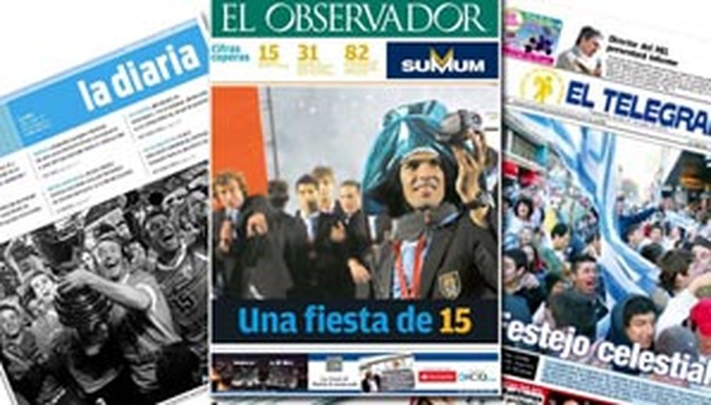 “¡Uruguay nomá!”, el grito de los medios uruguayos