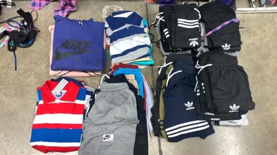 Secuestraron más de 2.300 prendas truchas por un valor de $69 millones