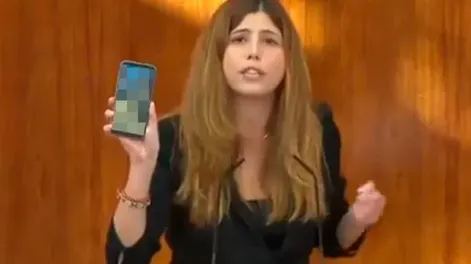 Diputada española mostró la foto de un pene para denunciar el acoso sexual digital