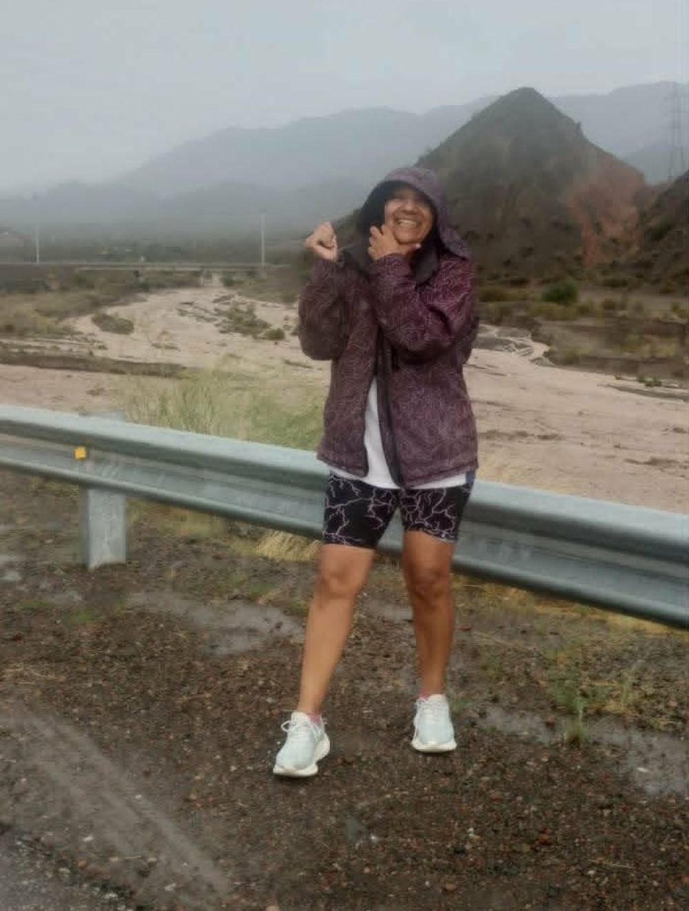 Ivana Jaime, organizadora del 1° Encuentro de Senderismo Femenino