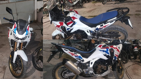 La moto robada en Pocito fue recuperada posteriormente en Chimbas, a primera hora de este domingo.&nbsp;