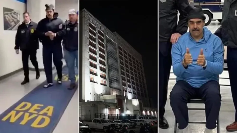 Cómo es el Metropolitan Detention Center, la cárcel donde pasó su primera noche detenido Nicolás Maduro en Nueva York