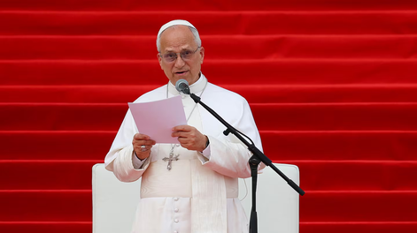 El papa León XIV.