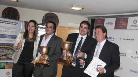 Dos Syrah, un Chardonnay y un Malbec fueron los premiados 2014