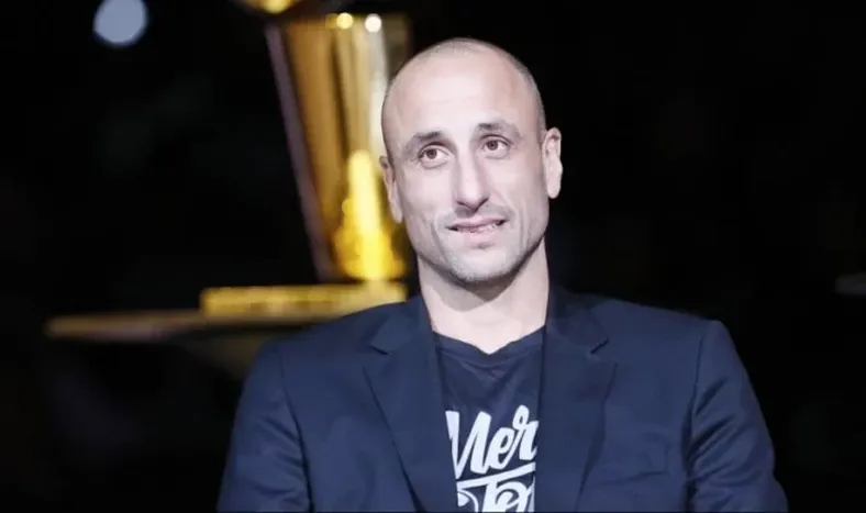 Manu Ginóbili, afuera de los 75 mejores jugadores de la NBA