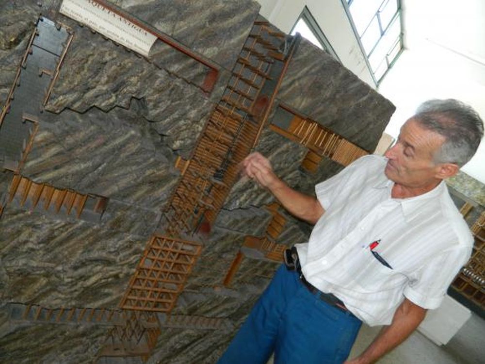 Las maquetas mineras de Sarmiento y Tornambé