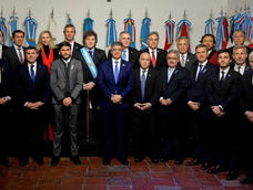 Consenso lograda en 2024 con la firma del Pacto de Mayo. Consenso lograda en 2024 con la firma del Pacto de Mayo.